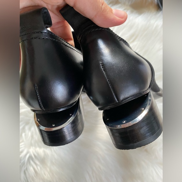 Alexander Wang Kori Bootie w/ Rhodium Plate, Sz 39.5 - Picture 4 of 9